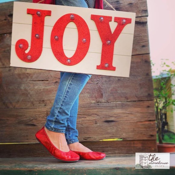 Storehouse Flats Rainbow Ruby - Picture 2 of 11